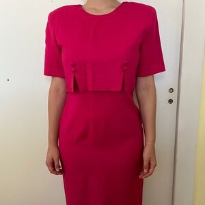 Jackie Kennedy Pink Dress - 1990s Does 1960s